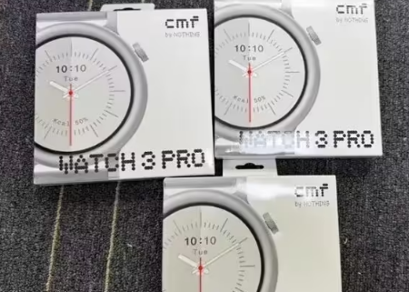 CMF by Nothing Watch 3 Pro智能手表包装曝光